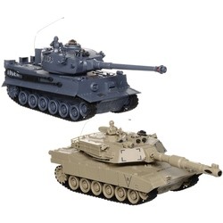 Plamennyj Motor Battle Tank Tiger&Abrams M1A2 1:28