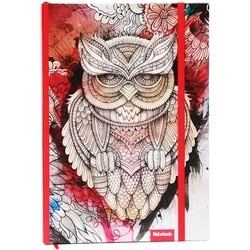 Not a Book Owl A5 Red