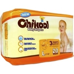 Chikool Baby Diapers L / 20 pcs