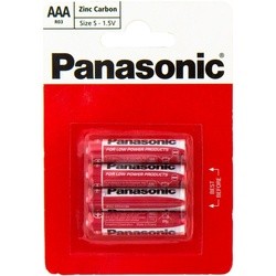 Panasonic Red Zink 4xAAA