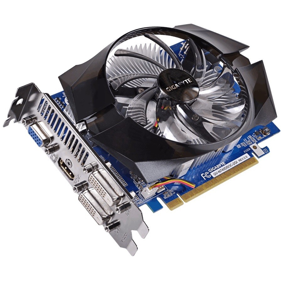 Gigabyte GeForce GT 740 GV-N740D5OC-2GI rev. 2.0