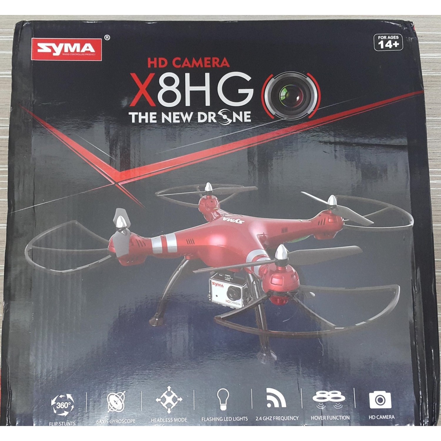 Hg 8. Syma дрон до 150 грамм.