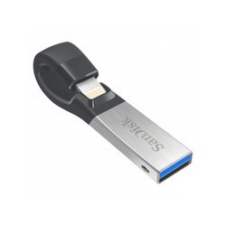 SanDisk iXpand USB 3.0 64Gb (серебристый)