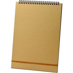 MIVACACH Plain Notebook Caramel A4