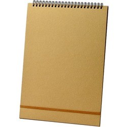 MIVACACH Plain Notebook Caramel A5
