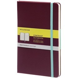 Moleskine Contrast Ruled Notebook Purple