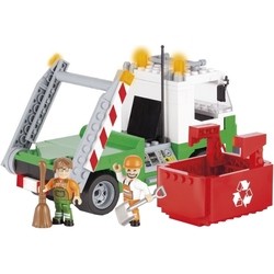 COBI Garbage Truck with Roll-Off Dumpster 1781