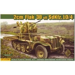 Ace 20mm Flak 38 sfl SdKfz.10/4 (1:72)
