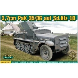 Ace 37mm PaK 35/36 auf Sd.Kfz 10 (1:72)