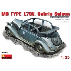 MiniArt MB TYPE 170V Cabrio Saloon (1:35)