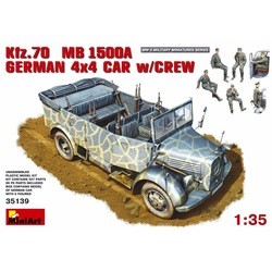 MiniArt Kfz.70 MB 1500A German 4x4 Car w/Crew (1:35)