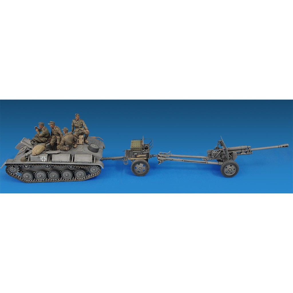 MiniArt Artillery Tractor T-70(r) and 7.62cm Gun FK288(r) (1:35)