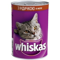 Whiskas 1+ Can with Turkey in Jelly 0.4 kg