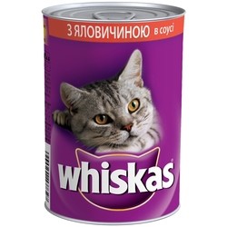 Whiskas Adult Sauce Beef 0.4 kg