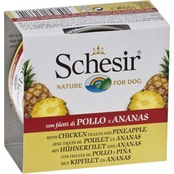 Schesir Adult Canned Chicken/Pineapple 0.15 kg