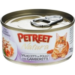 Petreet Natura Adult Canned Chicken/Shrimps 0.07 kg