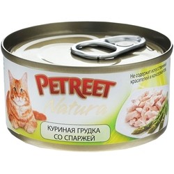 Petreet Natura Adult Canned Chicken/Asparagus 0.07 kg