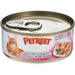 Petreet Natura Adult Canned Tuna/Shrimps 0.07 kg