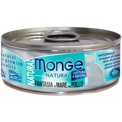 Monge Natural Adult Canned Chicken/Seafood 0.08 kg