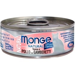 Monge Natural Adult Canned Tuna/Chicken/Shrimps 0.08 kg