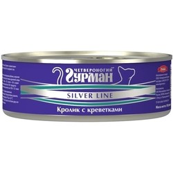 Chetveronogij Gurman Adult Silver Line Rabbit/Shrimps 0.1 kg