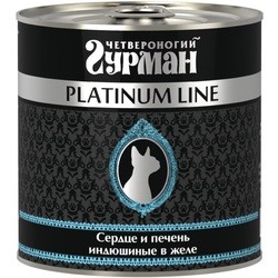 Chetveronogij Gurman Adult Platinum Line Liver/Hearts 0.24 kg