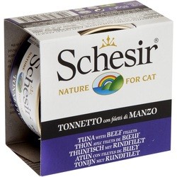 Schesir Adult Canned Tuna/Beef 0.085 kg
