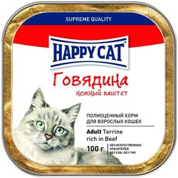 Happy Cat Adult Pate Beef 0.1 kg