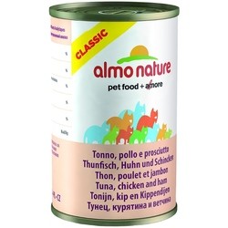 Almo Nature Adult Classic Tuna/Chicken/Ham 0.14 kg