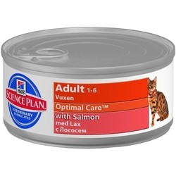Hills SP Feline Adult Optimal Care Salmon Canned 0.085 kg