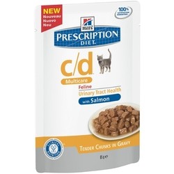 Hills PD Feline c/d Urinary Stress Salmon 0.085 kg