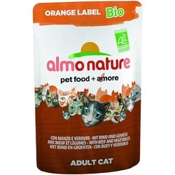 Almo Nature Adult Orange Label Bio Beef/Vegetable 0.07 kg