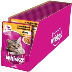 Whiskas Adult Packaging Jelly Turkey/Vegetable 0.085 kg