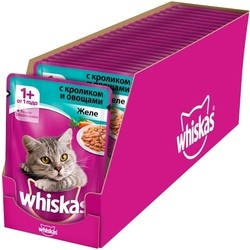 Whiskas Adult Packaging Jelly Rabbit/Vegetable 0.085 kg