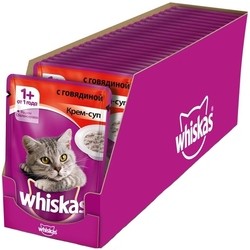 Whiskas Adult Packaging Cream Soup Beef 0.085 kg