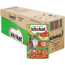 Kitekat Adult Packaging Jelly Beef 0.085 kg