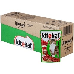 Kitekat Adult Packaging Sauce Beef 0.085 kg