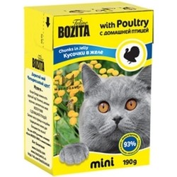 Bozita Feline Mini Jelly Poultry 0.19 kg