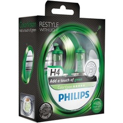 Philips ColorVision Green H4 2pcs
