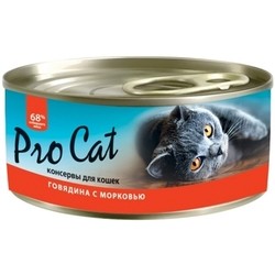 Pro Cat Adult Canned Beef/Carrot 0.1 kg