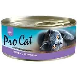 Pro Cat Adult Canned Herring/Carrot 0.1 kg