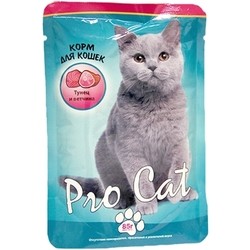 Pro Cat Adult Pouch Tuna/Ham 0.85 kg