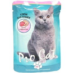 Pro Cat Adult Pouch Tuna/Shrimps 0.85 kg