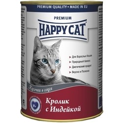 Happy Cat Adult Canned Rabbit/Turkey 0.4 kg