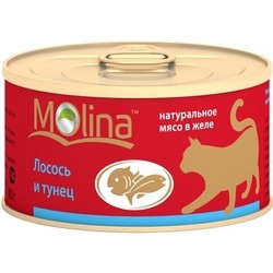 Molina Adult Canned Salmon/Tuna 0.08 kg