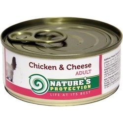 Natures Protection Adult Canned Chicken/Cheese 0.1 kg