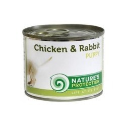 Natures Protection Puppy Canned Chicken/Rabbit 0.2 kg