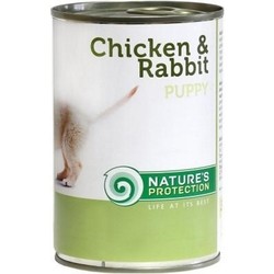 Natures Protection Puppy Canned Chicken/Rabbit 0.4 kg