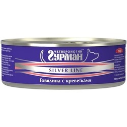 Chetveronogij Gurman Adult Dog Silver Line Beef/Shrimps 0.1 kg
