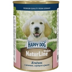 Happy Dog NaturLine Canned Puppy Lamb/Liver/Rice 0.4 kg